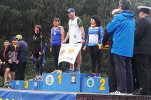 Atletas de diversos lugares del país participaron en la corrida 