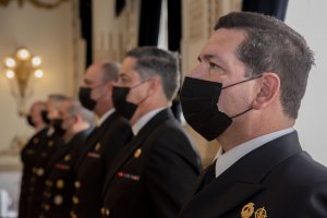 Armada realizó ceremonia de investidura para los nuevos Comodoros del Alto Mando Naval