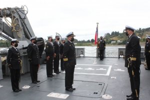 Quinta Zona Naval realizó ceremonias de cambio de mando en Unidades a flote