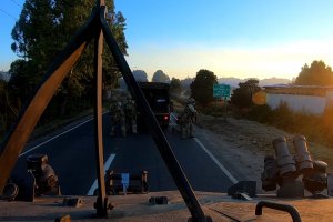 Fuerzas Armadas apoyan a PDI en procedimiento investigativo desarrollado en Curapaillaco provincia de Arauco  
