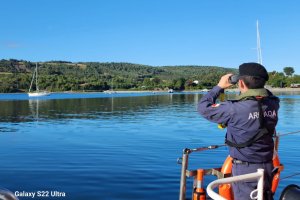 Autoridad Marítima brindó operativo de seguridad para regata “Circuito Chiloé 2023”