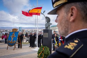 Conmemoran 439 años de la fundación de la “Ciudad Rey Don Felipe” en Puerto del Hambre
