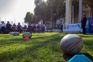  Realizan lanzamiento de talleres de rugby en instalaciones navales de Valparaíso