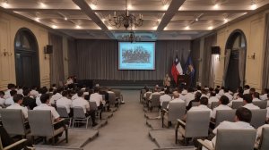 Realizan seminario con motivo del aniversario de la Escuadra Nacional
