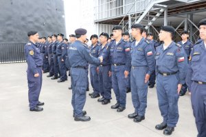 Director de Educación de la Armada efectuó revista a mandos dependientes en la Segunda Zona Naval