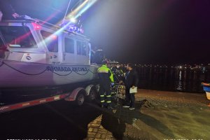 Capitanía de Puerto de Coronel realizó evacuación médica para habitante de Isla Santa María