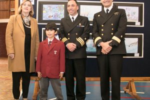 Alumnos de establecimientos educacionales de la Región del Biobío participaron en los concursos de pintura y literatura por el Mes Del Mar