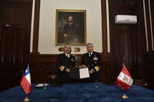 Finaliza XIII Reunión Bilateral de Estados Mayores entre la Marina de Guerra del Perú y la Armada de Chile