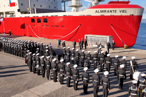 Rompehielos ‘Almirante Viel” ingresó oficialmente a la Armada de Chile