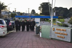 Director General del Personal de la Armada realizó revista inspectiva a la Base Naval Talcahuano