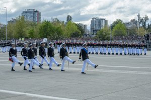 Armada de Chile se presenta en la Gran Parada Militar 2024