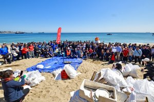 Más de 2 mil toneladas de basura han sido retiradas de las playas 