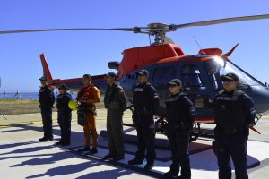 Inauguran Punto de Posada para Helicópteros en Puerto Aldea