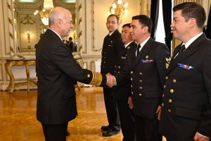 Comandante en Jefe de la Armada despidió a Dotación Antártica 2024 – 2025