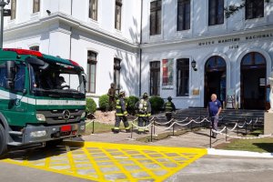 Museo Marítimo Nacional realizó importante simulacro de protección patrimonial