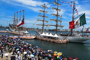 La “Dama Blanca” arribó a su último puerto de “Velas Latinoamérica 2018”