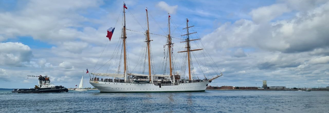 Buque Escuela (BE) “Esmeralda” recala en Portsmouth