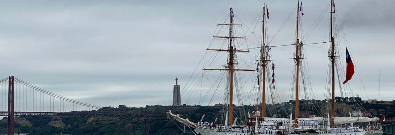 Buque Escuela (BE) “Esmeralda” recala en el puerto de Lisboa