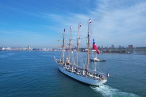 Buque Escuela (BE) “Esmeralda” recala al puerto argentino de Mar del Plata