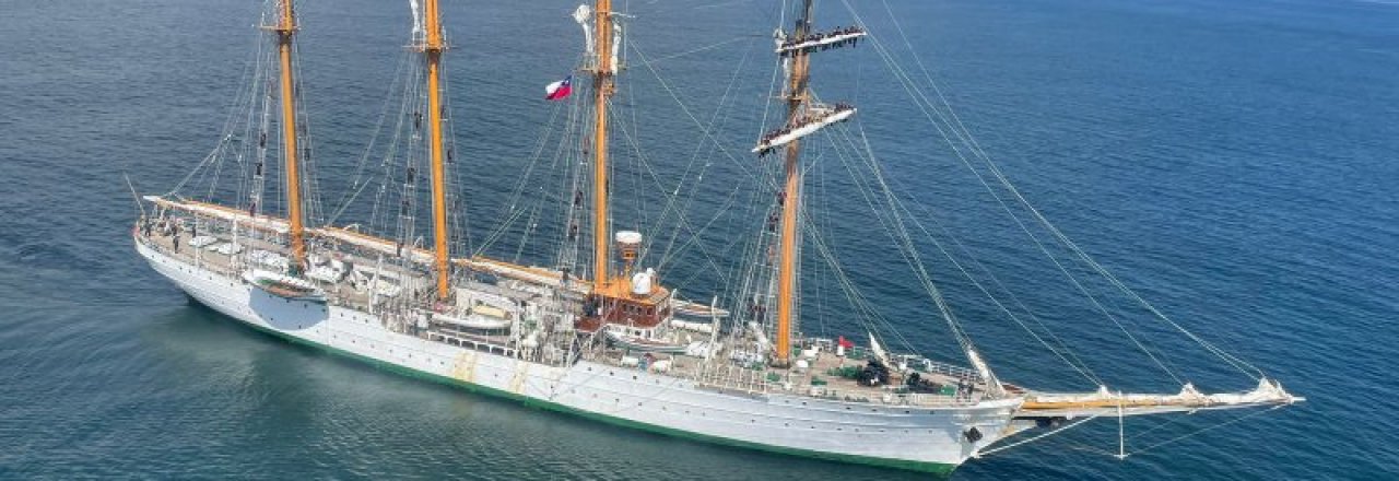 La Armada de Chile invita a la comunidad a acompañar a la “Esmeralda” en su llegada a Valparaíso