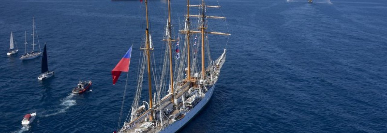 Buque Escuela (BE) “Esmeralda” recala a su puerto base dando término a su 68° Viaje de Instrucción